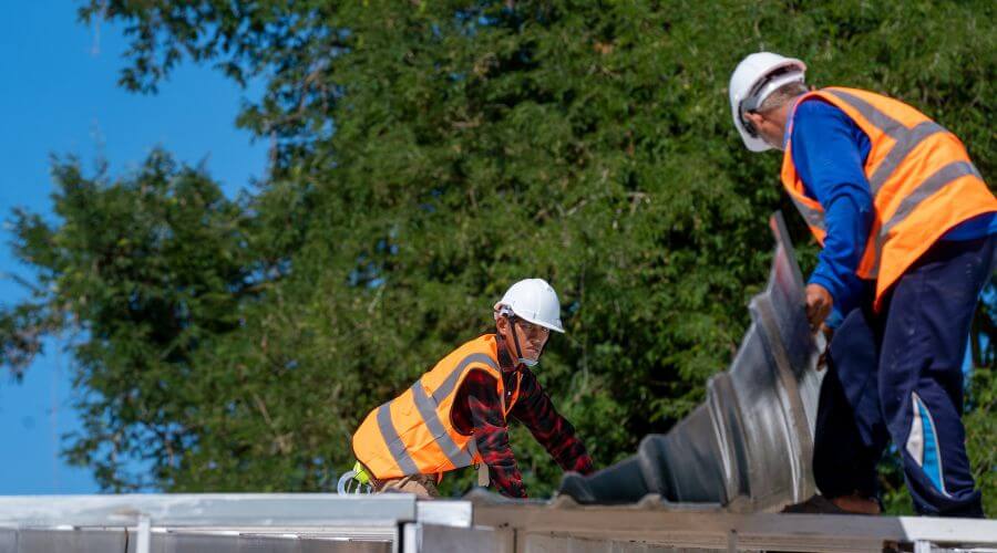 Professional metal roof installation in Thornton, WV